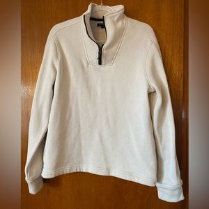 Men’s Cream Banana Republic 1/4 Zip